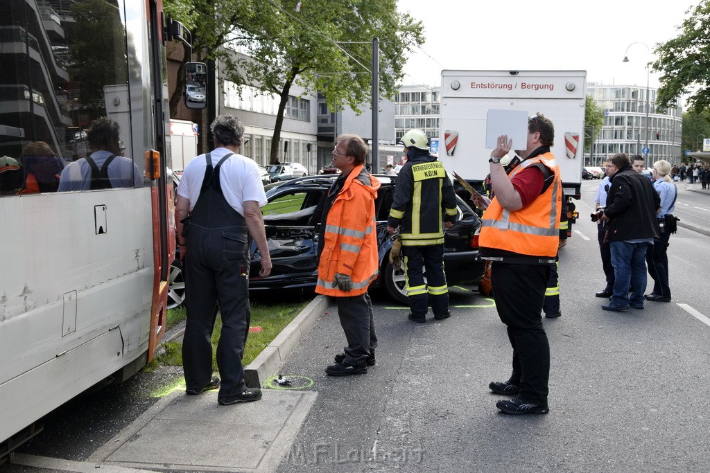 VU PKW Strab Koeln Mitte Caecilienstr Hohe Str P22.JPG - Miklos Laubert